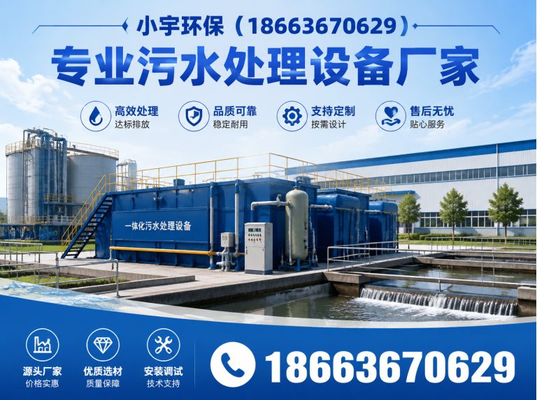 昌邑市生活污水处理设备展示图